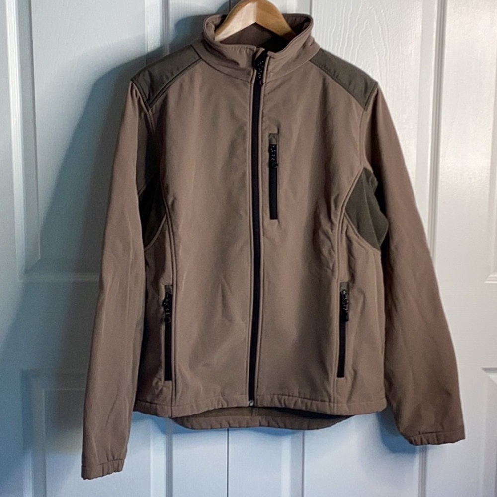 Black diamond fleece full zip jacket